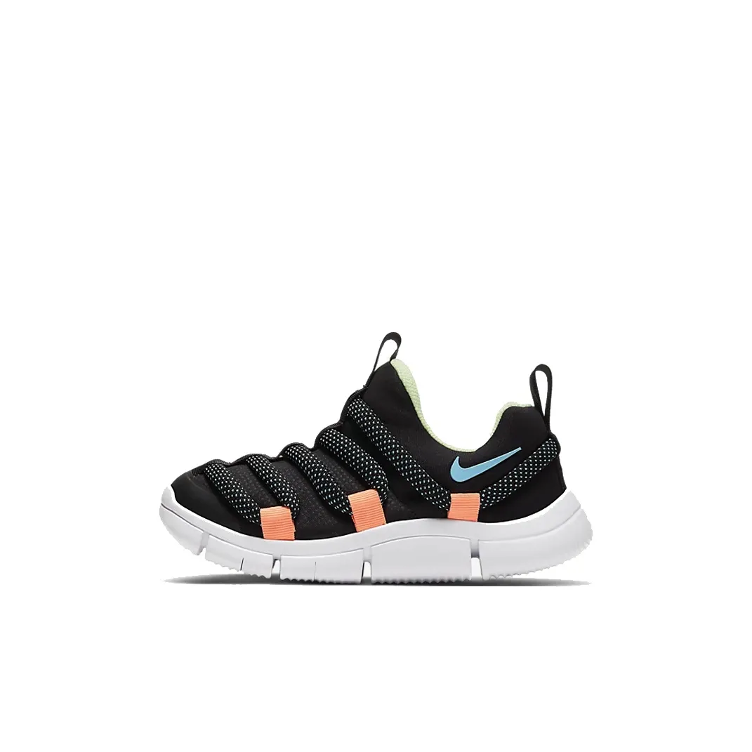 Nike Novice Low Топ Спортивная Повседневная Обувь Черный Оранжевый Дети Возраст 3-7 Лет