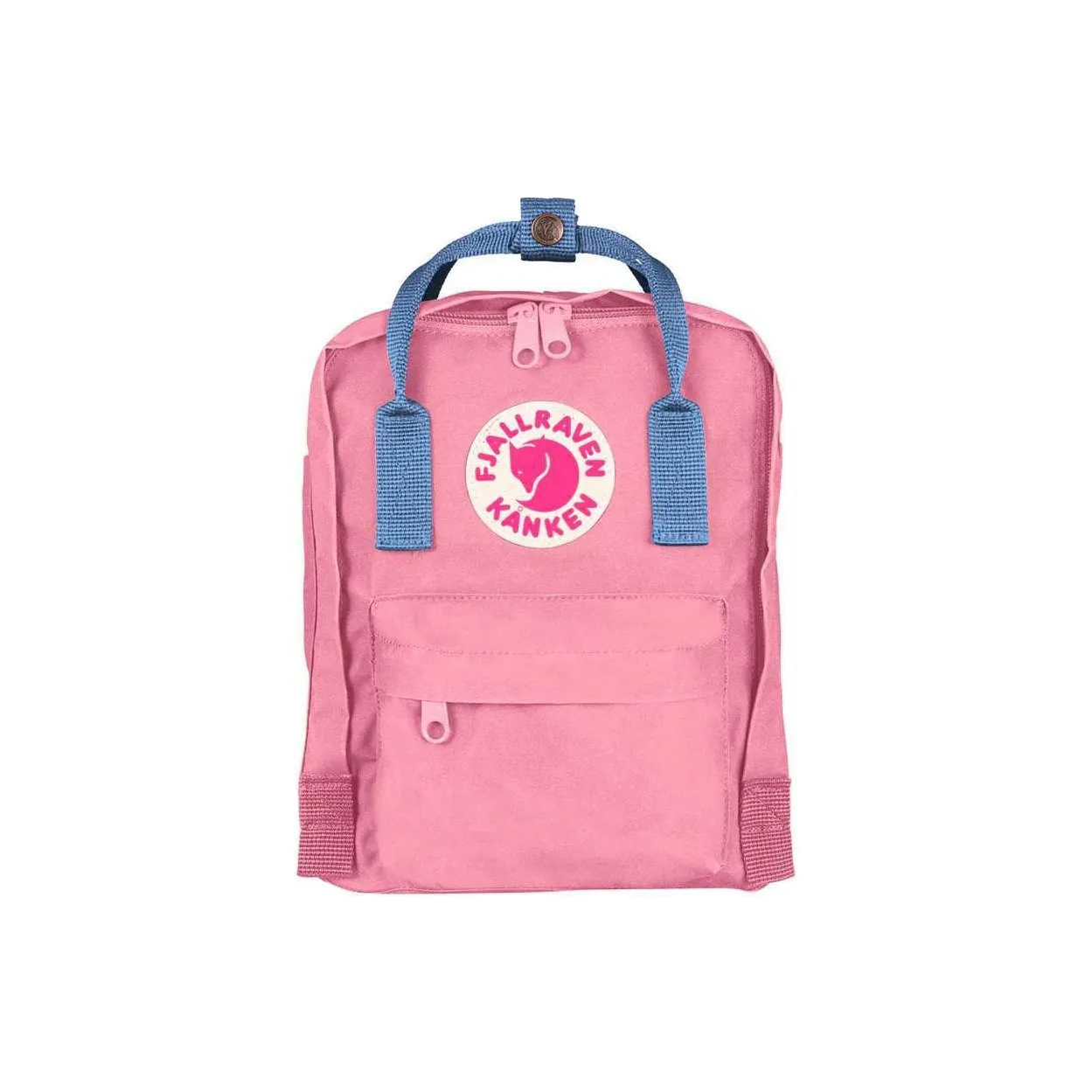Fjallraven Kanken Polypropylene Pp Backpack Mini Kids' Pink & Air Blue