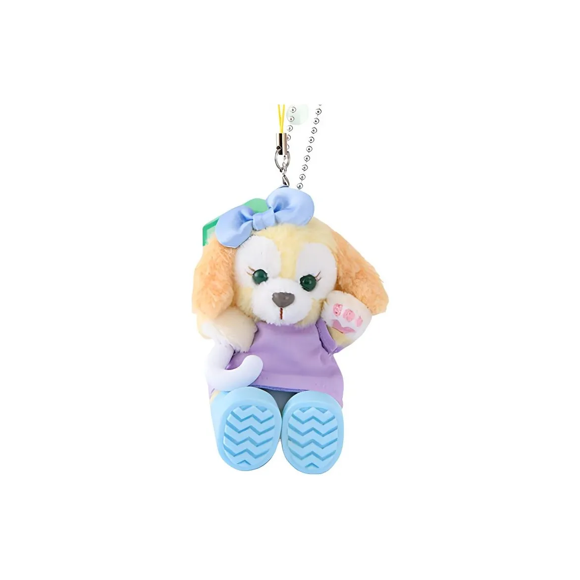 Disney CookieAnn Зеленый Зонт Куклы Плюшевый Брелок 9 см Высота Токийский Дисней