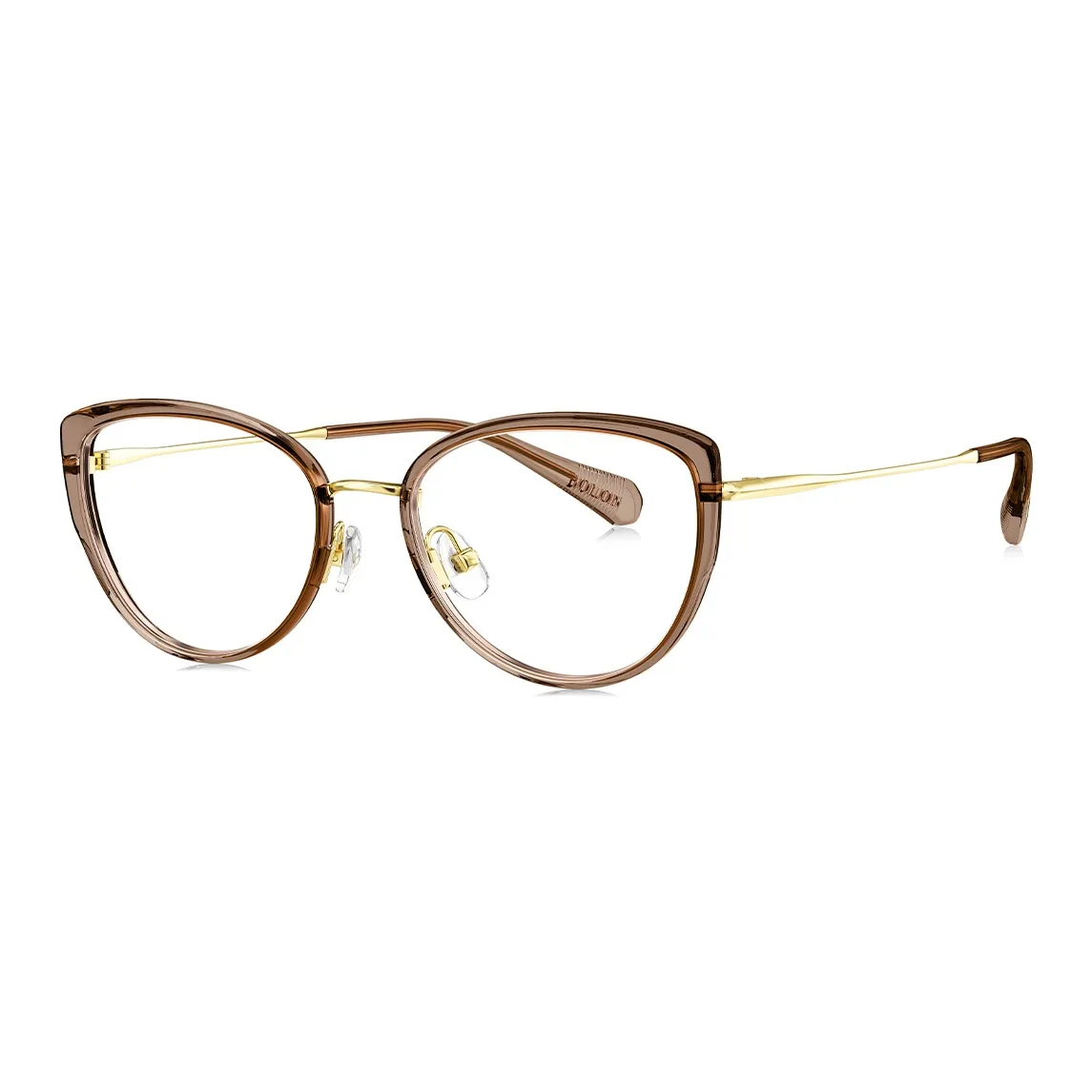 BOLON Кошачий глаз Оправы для очков Унисекс Прозрачная Рамка