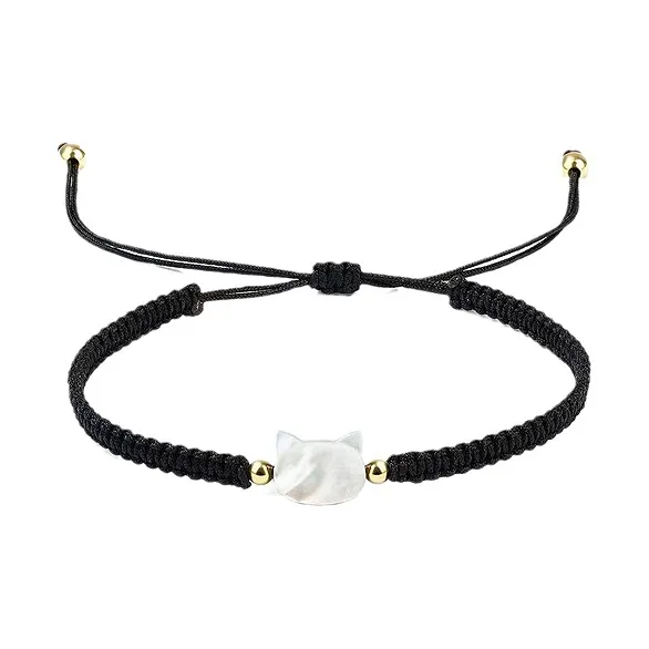 GIRATI Shell Fabric Alloy Bracelets Unisex