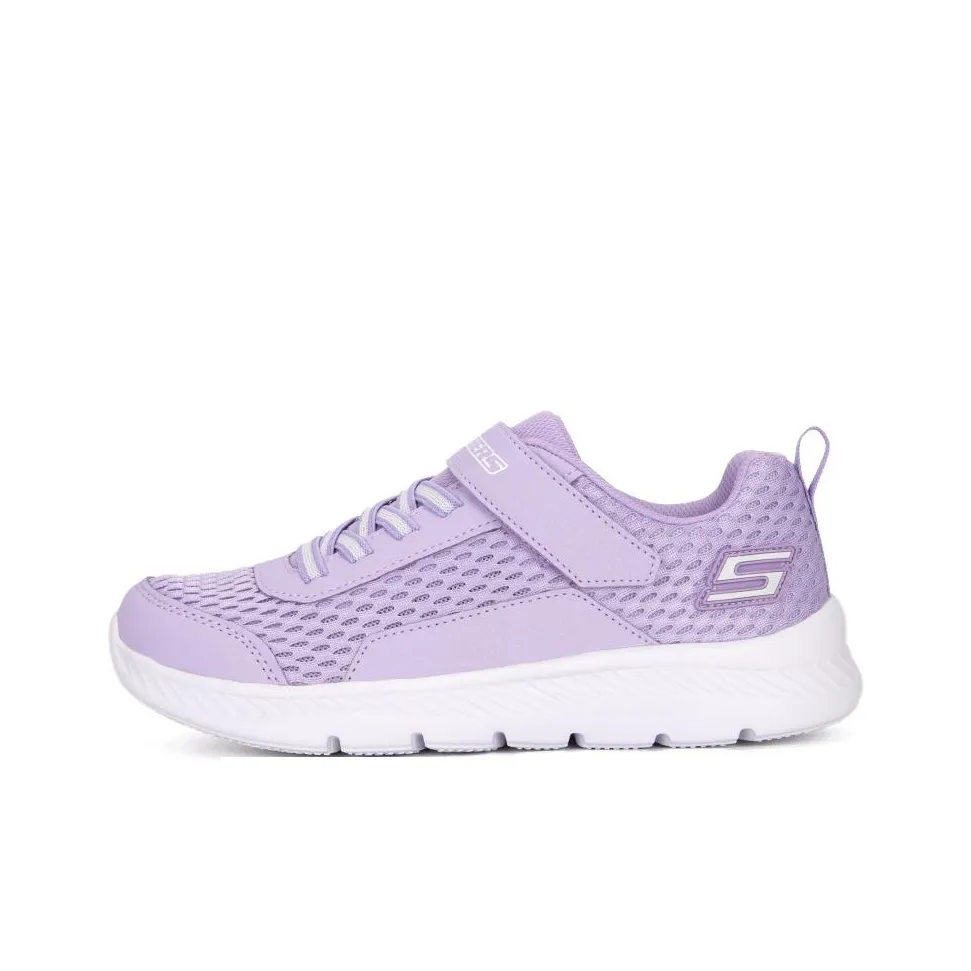 Skechers Comfy Flex 2.0 Anti Slip Wear Resistant Low Top Kids Lifestyle Shoes Purple