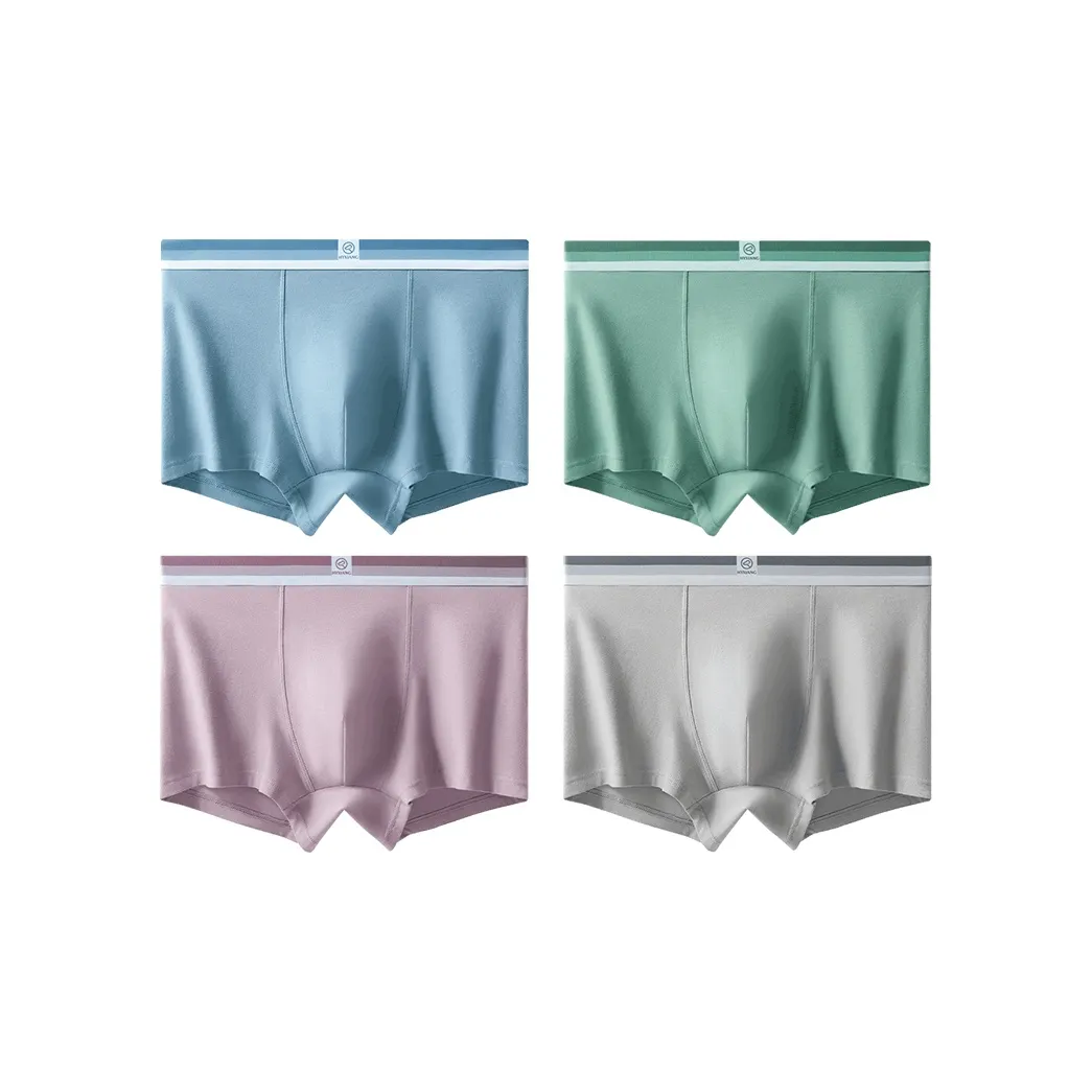 H YXIANG Underpants Men's 4 Pack