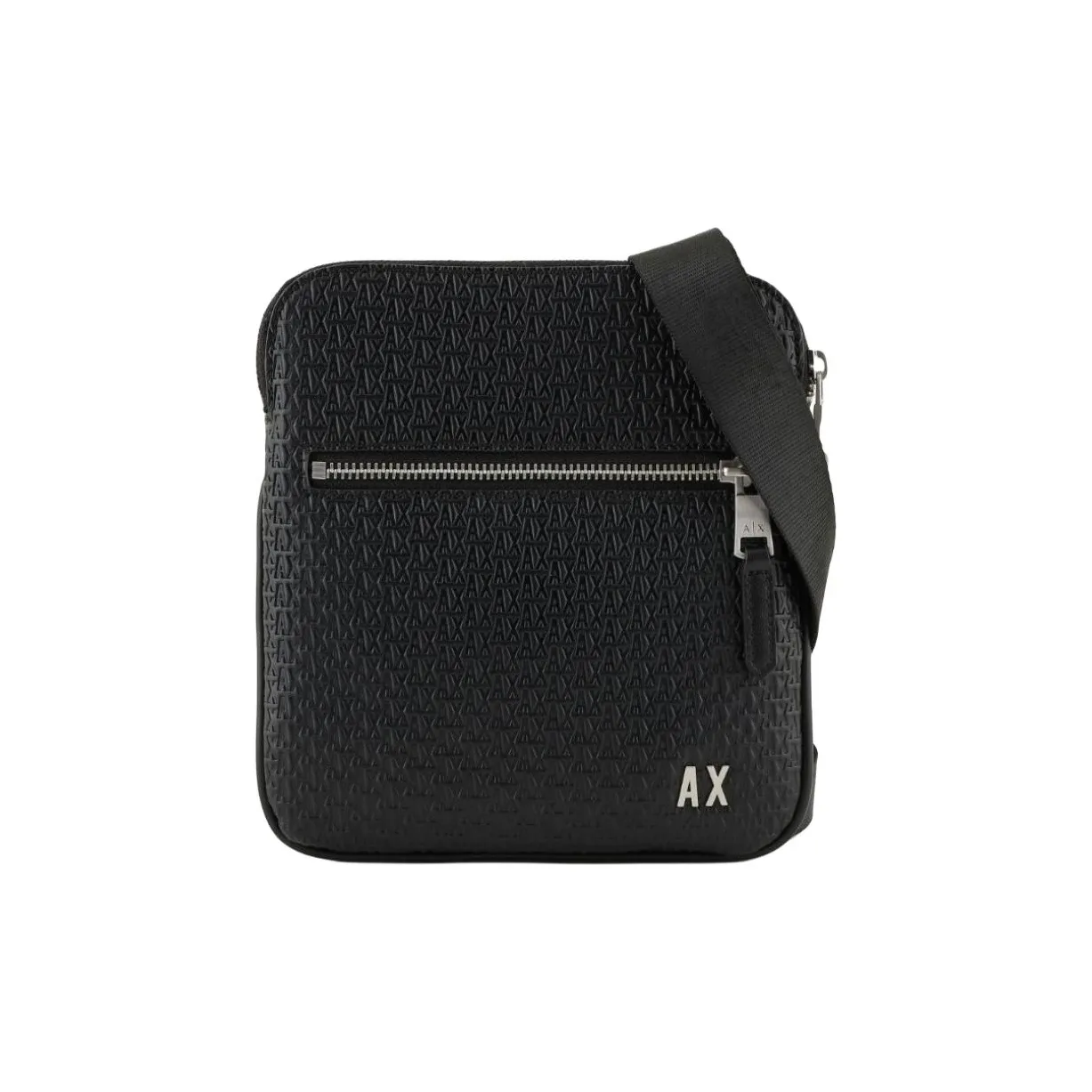 ARMANI EXCHANGEAE Polyester Shoulder Bag, Crossbody Bag Unisex Black