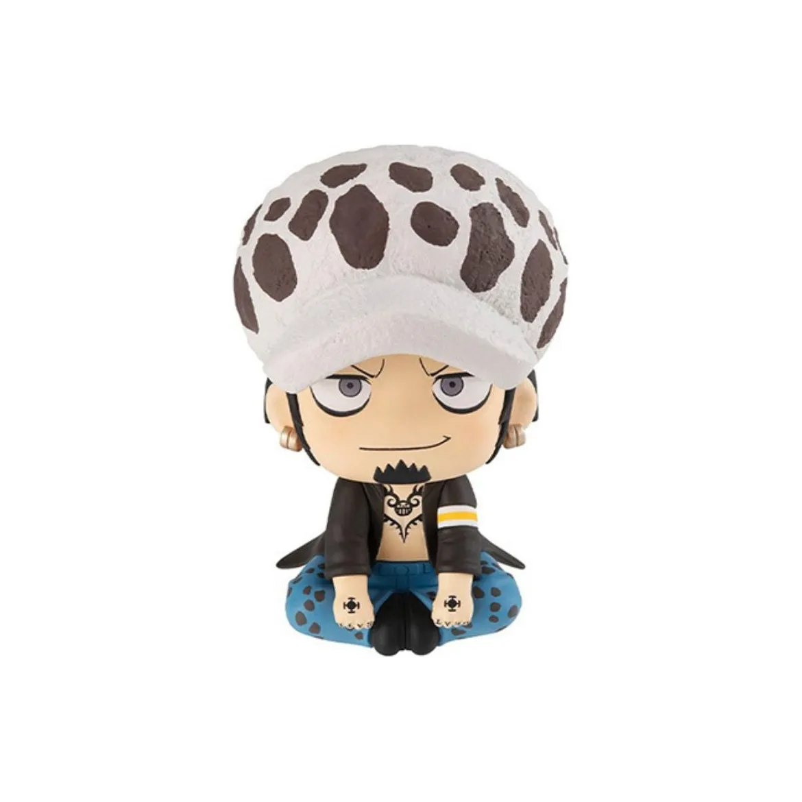 MegaHouse Трафальгар Д. Ватер Ло LOOK Вверх One Piece One Piece Trafalgar Фигурки Луффи в стиле чиби 11 см