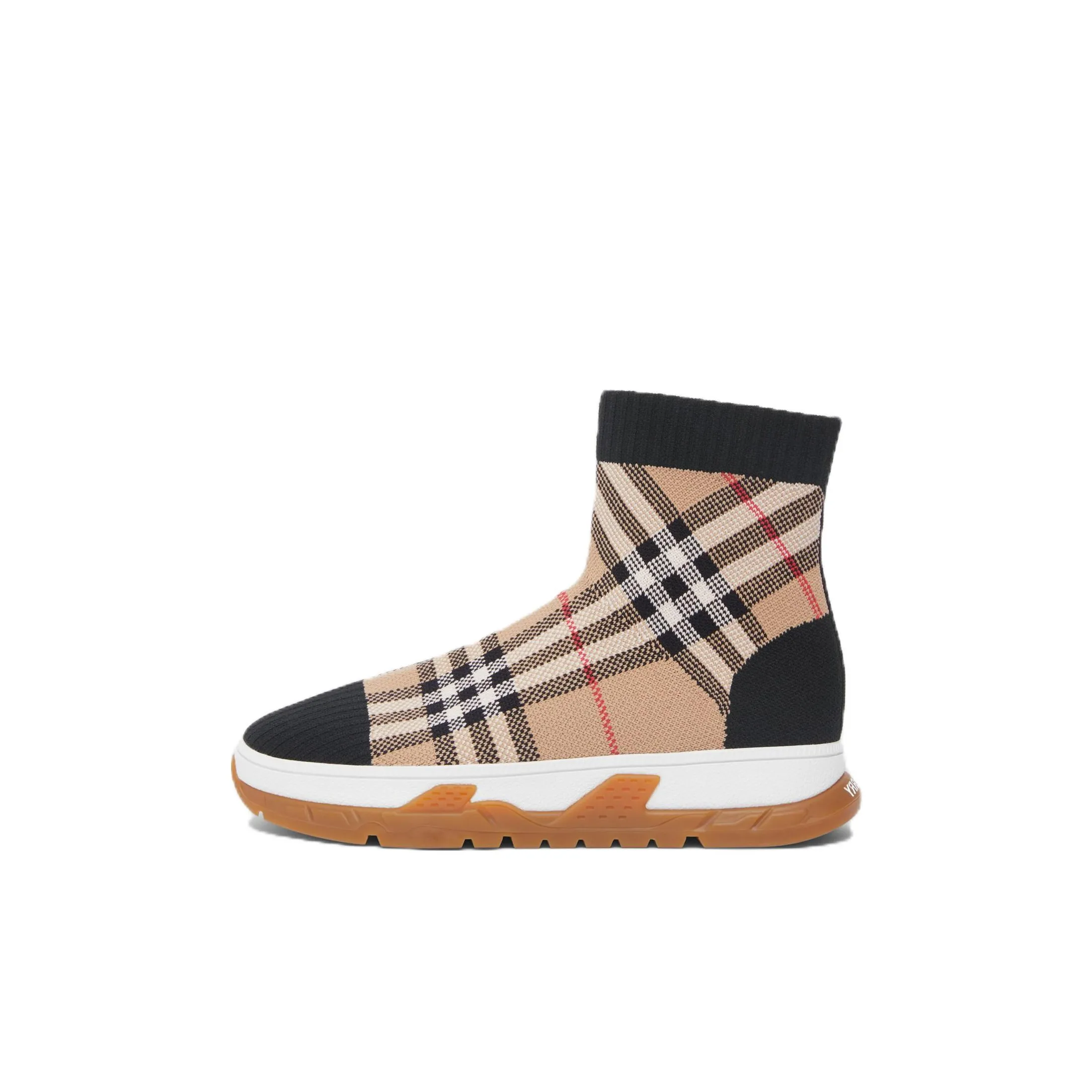 Burberry Высокие Топы KIDS Lifestyle Shoes Черные Дети Возраст 3-7 лет