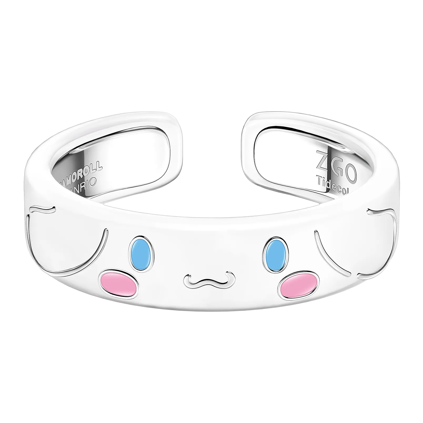 Sanrio Cinnamoroll Милый и симпатичный Минималистский стиль Простое кольцо Мерч по IP