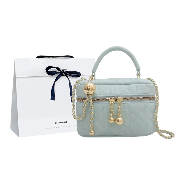 Yakuss ПУ (полиуретан) Маленькая квадратная сумка через плечо большая женская