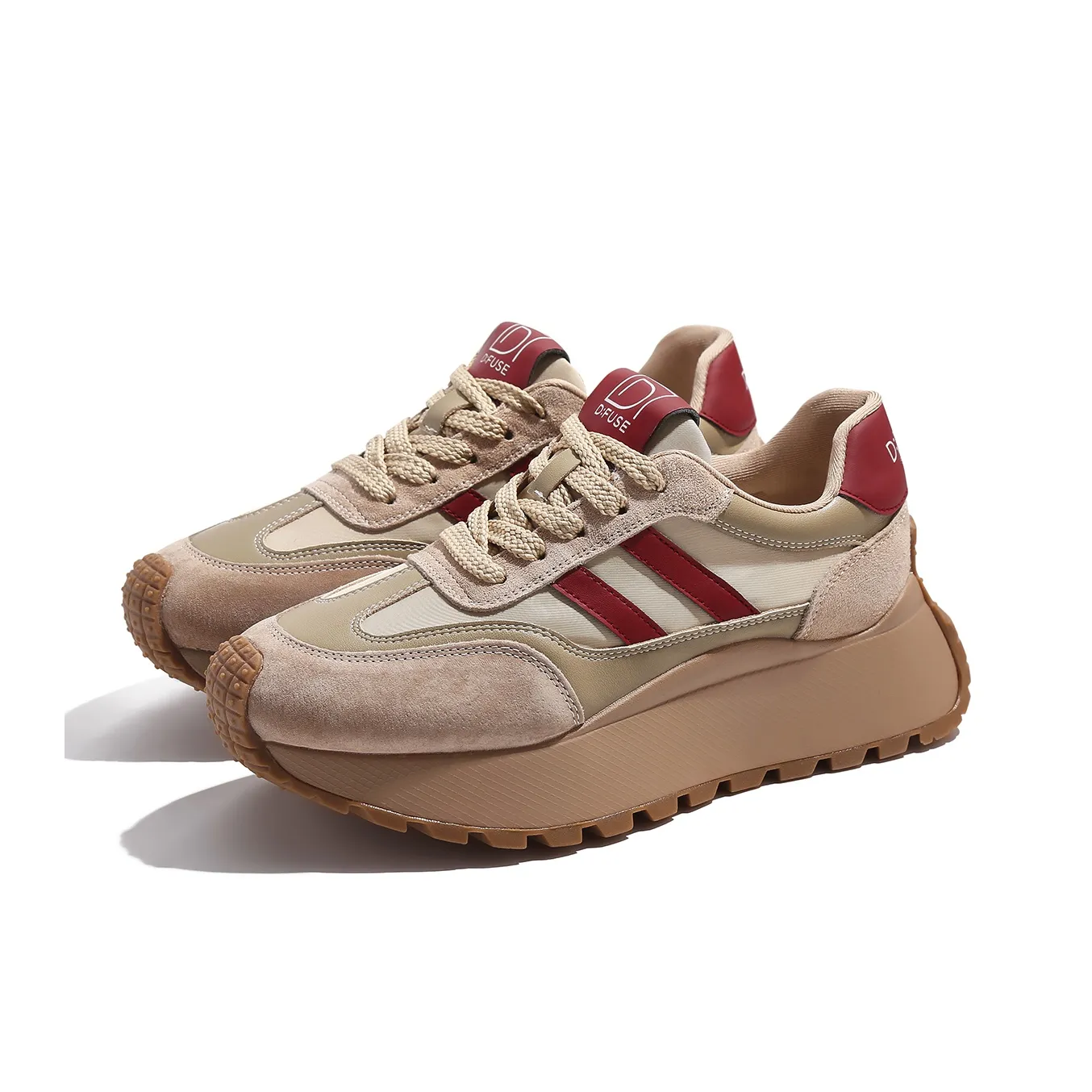 D Fuse SCANDINAVIA Устойчивый к истиранию Легкий Увеличивающий Высоту Термический Низкий Топ Повседневная Обувь Женская