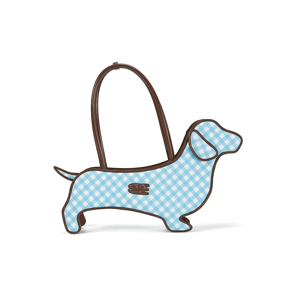 Crying Center PU Sausage Dog Bag, One Shoulder Handbag Regular Unisex