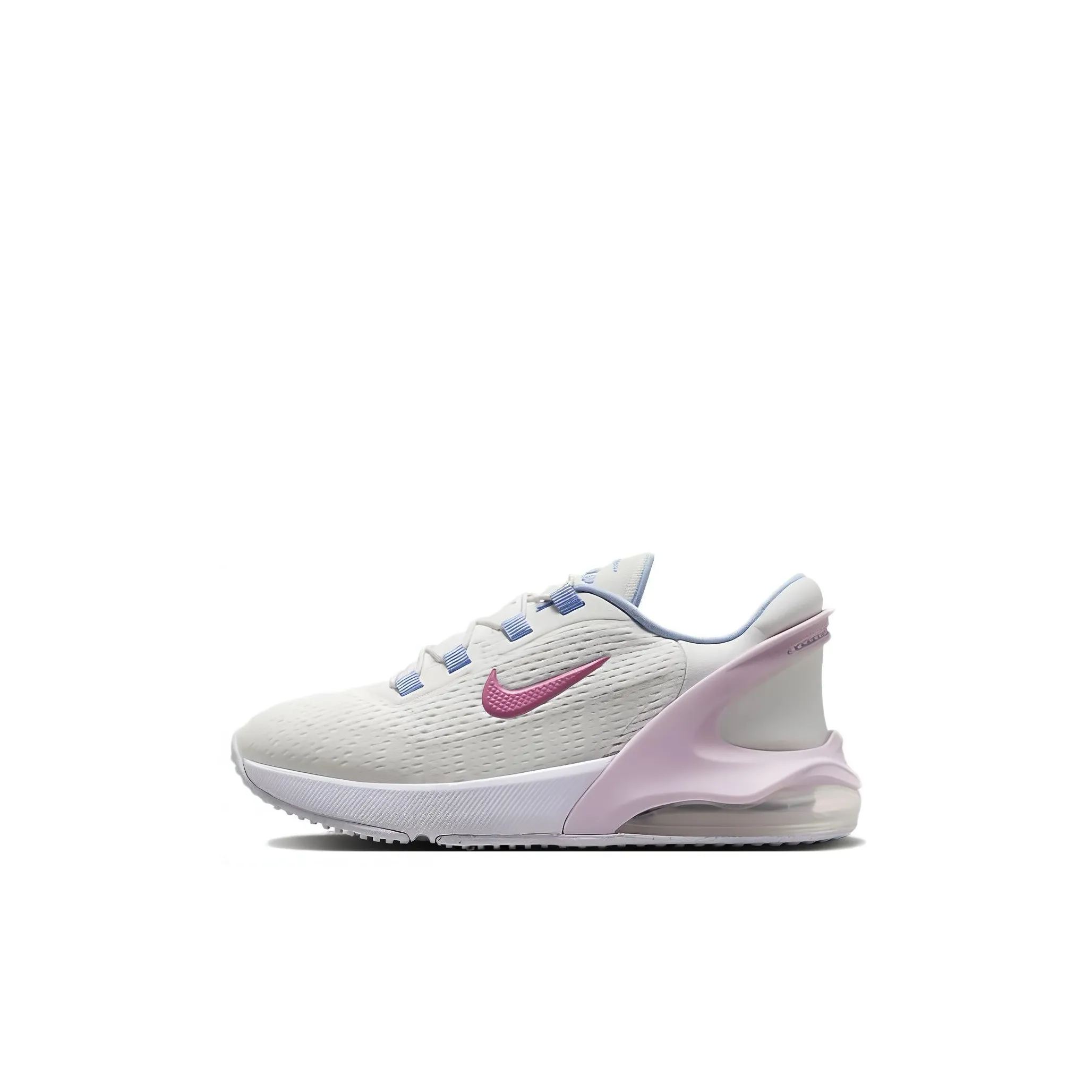 Nike Air Max 270 Go BP Low Топ Kids Lifestyle Shoes Бело-розовый Children Возраст 3-7 лет