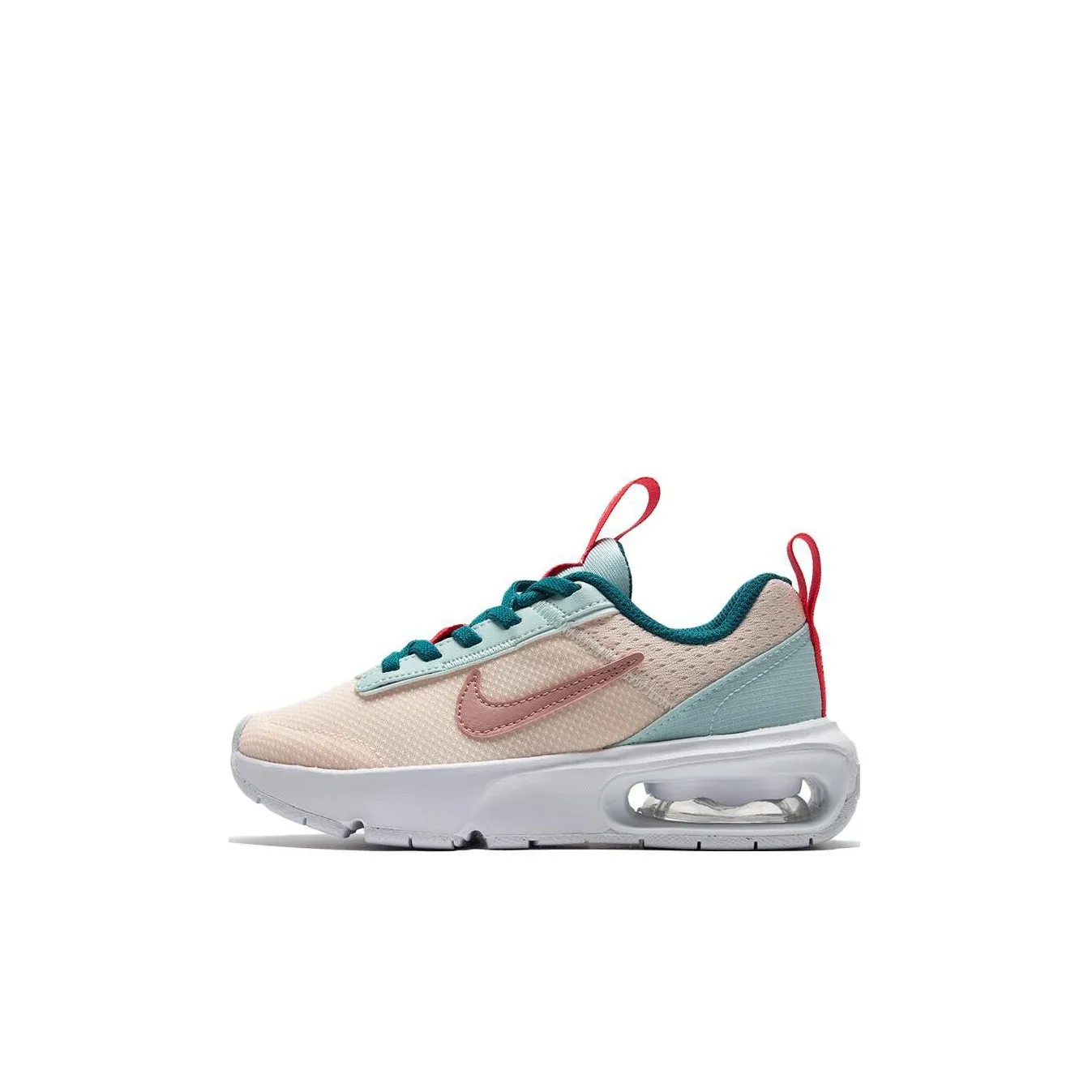 Nike Air Max INTRLK Лайт Устойчивый к истиранию Низкий Топ Повседневная обувь Розовый Белый Детский