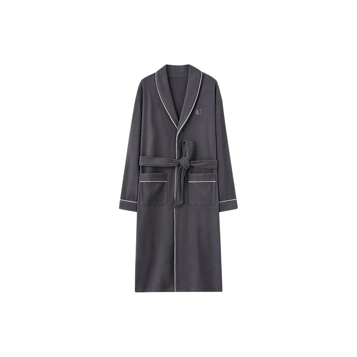 Huggy Kissy Bathrobes Men's Ink Gray