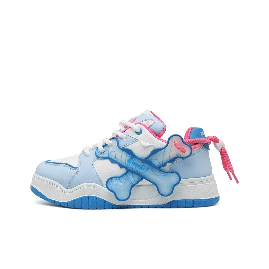 Warrior Скейтборд Кроссовки Низкие Синие Белые Унисекс