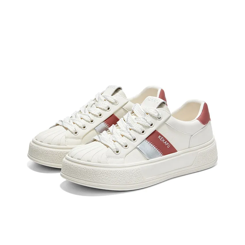 KEKAFU Anti-Slip And Wear-Resistant Breathable Low-Top Skateboard Shoes Women's