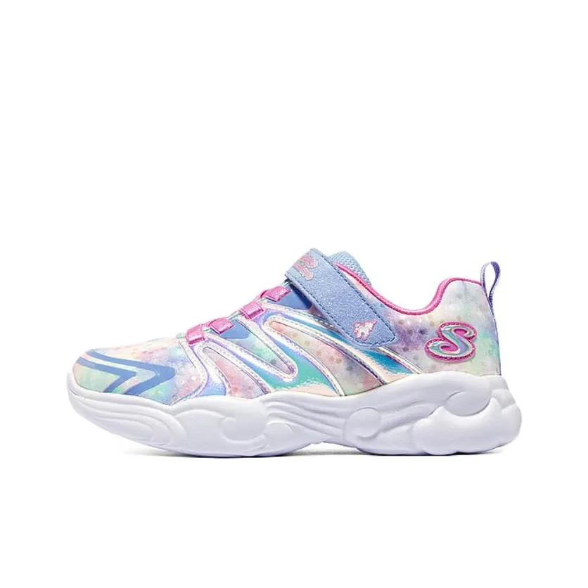 Skechers Unicorn Storm Kids Lifestyle Shoes Purple Green Teenagers
