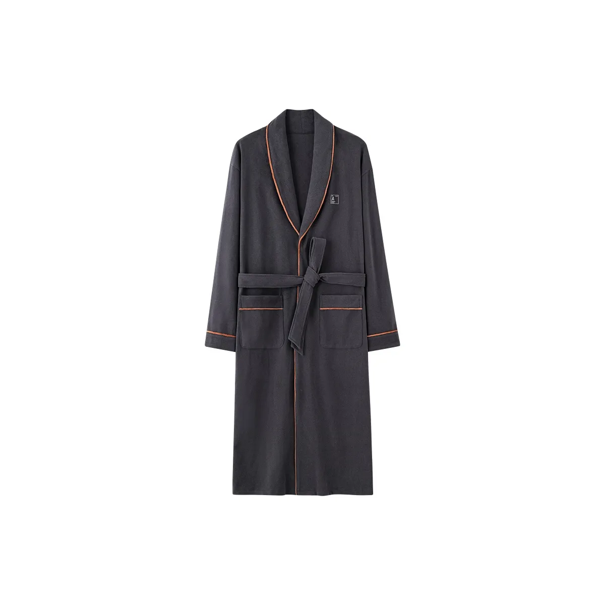 Huggy Kissy Pajama Robe Men's Stone Gray