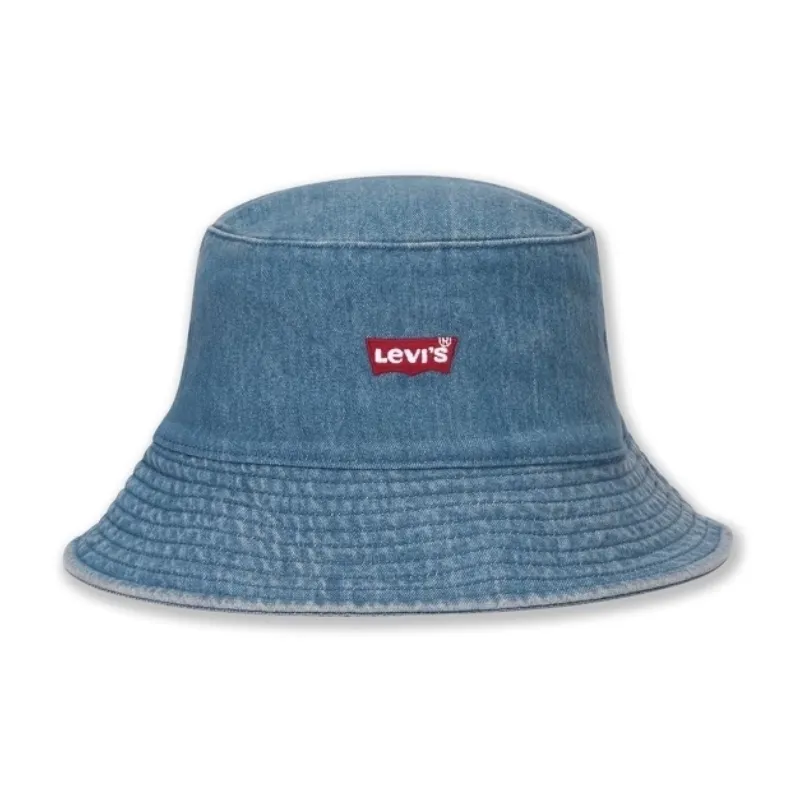 Levi's Polyester Cotton Spandex Bucket Hats Men's Blue