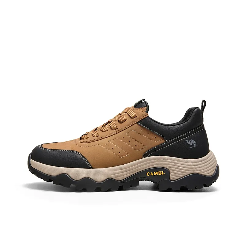 CAMEL Slip-resistant Abrasion-resistant Low Top Hiking Shoes Men's CAMEL Противоскользящие Износостойкие Низкие Кеды Походная Обувь Мужская