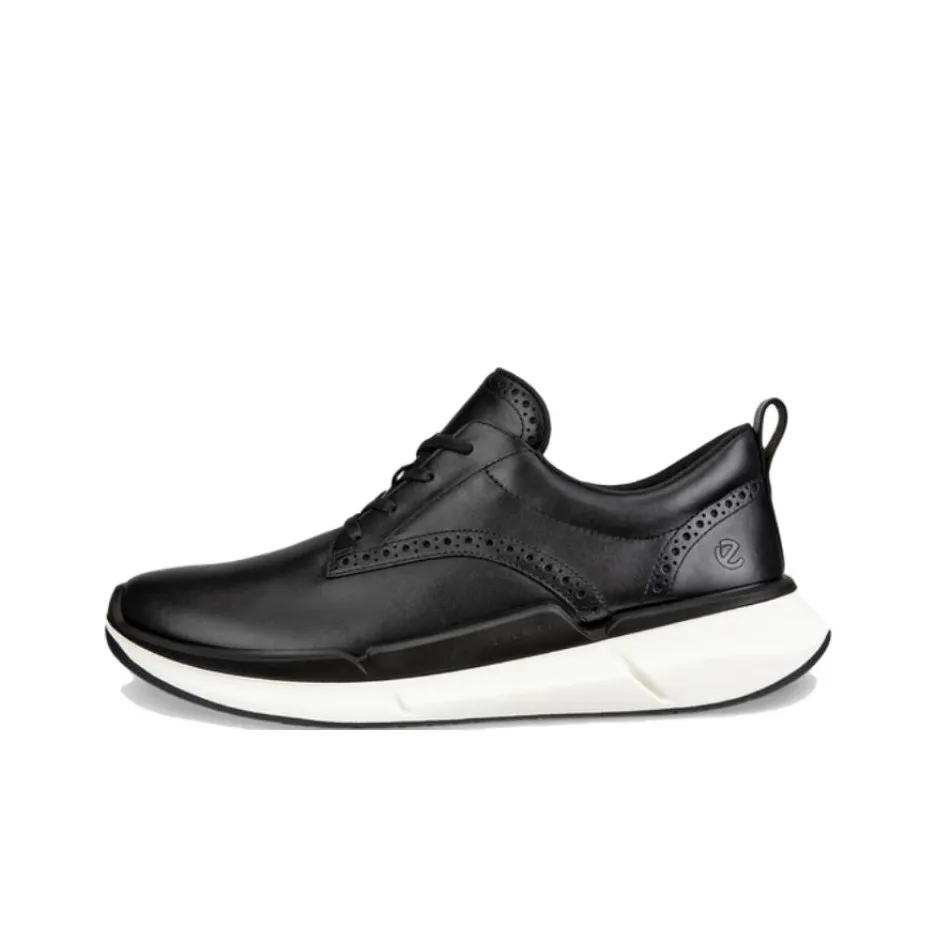 Ecco Низкий Топ Casual Мужской Черный