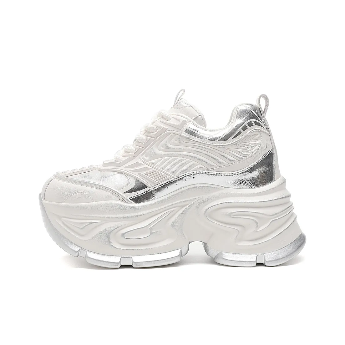 CARDANRO Низкий топ платформа с увеличением высоты на 10 см винтажные массивные кроссовки женские