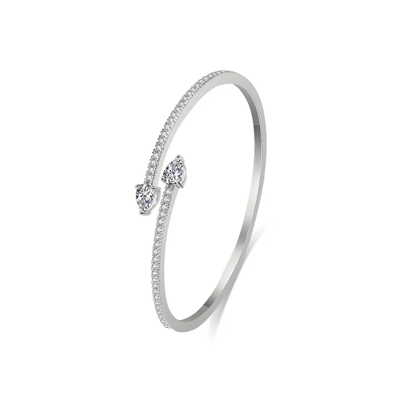 MUYAN Браслет "Сердце к сердцу" из сплава женский