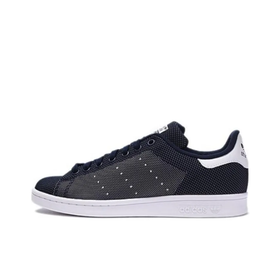 Adidas Originals STAN SMITH Anti Slip Wear Resistant Low Top Skateboard Shoes Unisex Blue