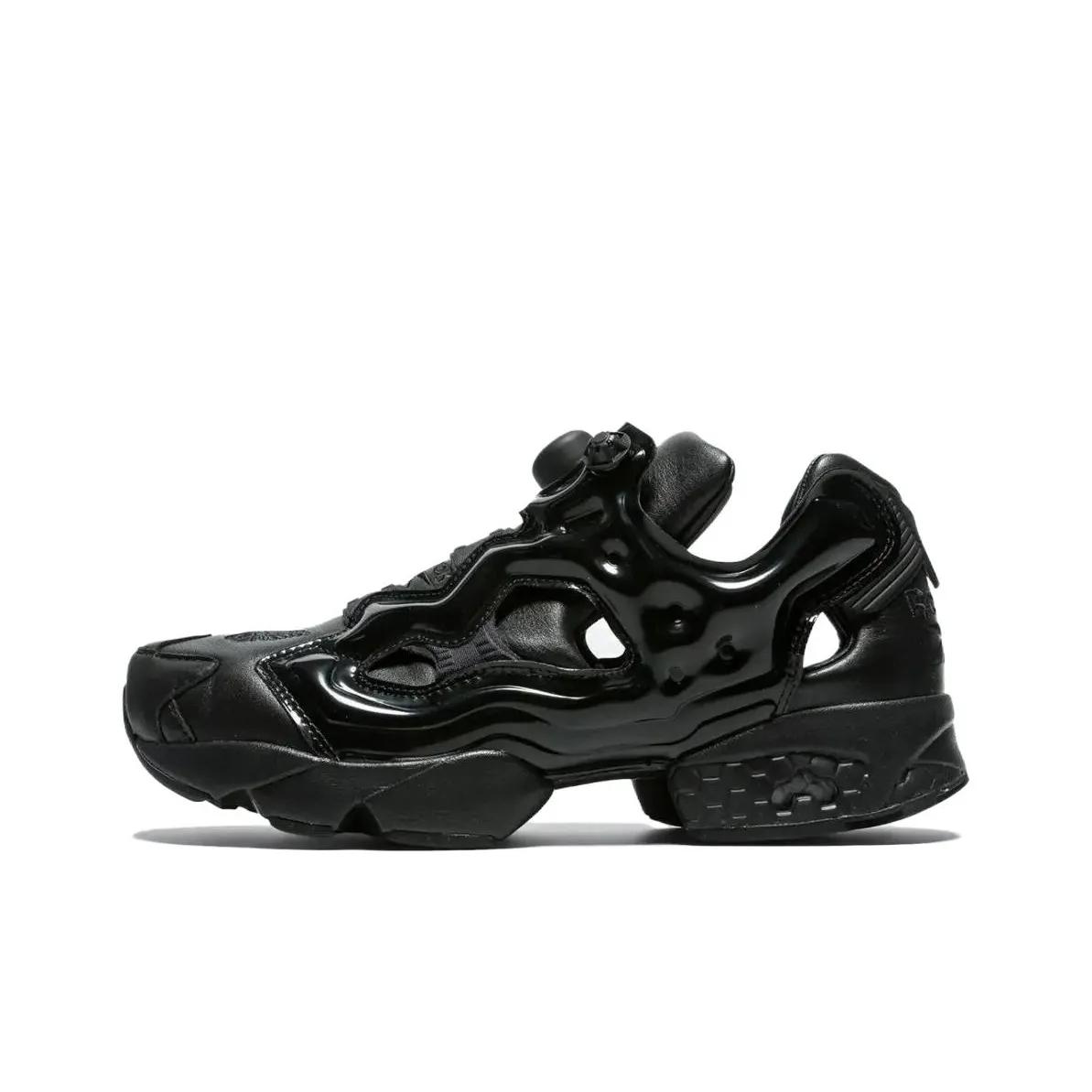 Needles x Reebok Instapump Fury Low Топ Беговые кроссовки Унисекс Черный