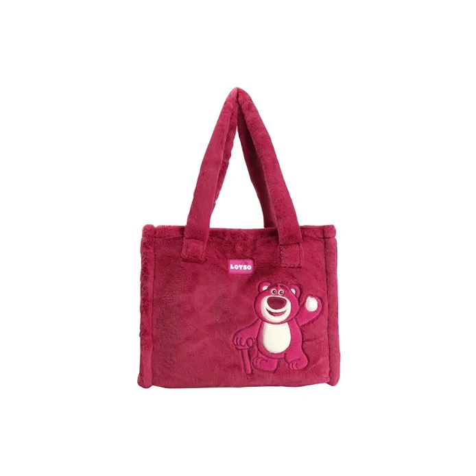 POTDEMIEL X Disney Disney Плюшевый Lotso Сумка Tote Сумка через плечо Стандартная Женская Красная
