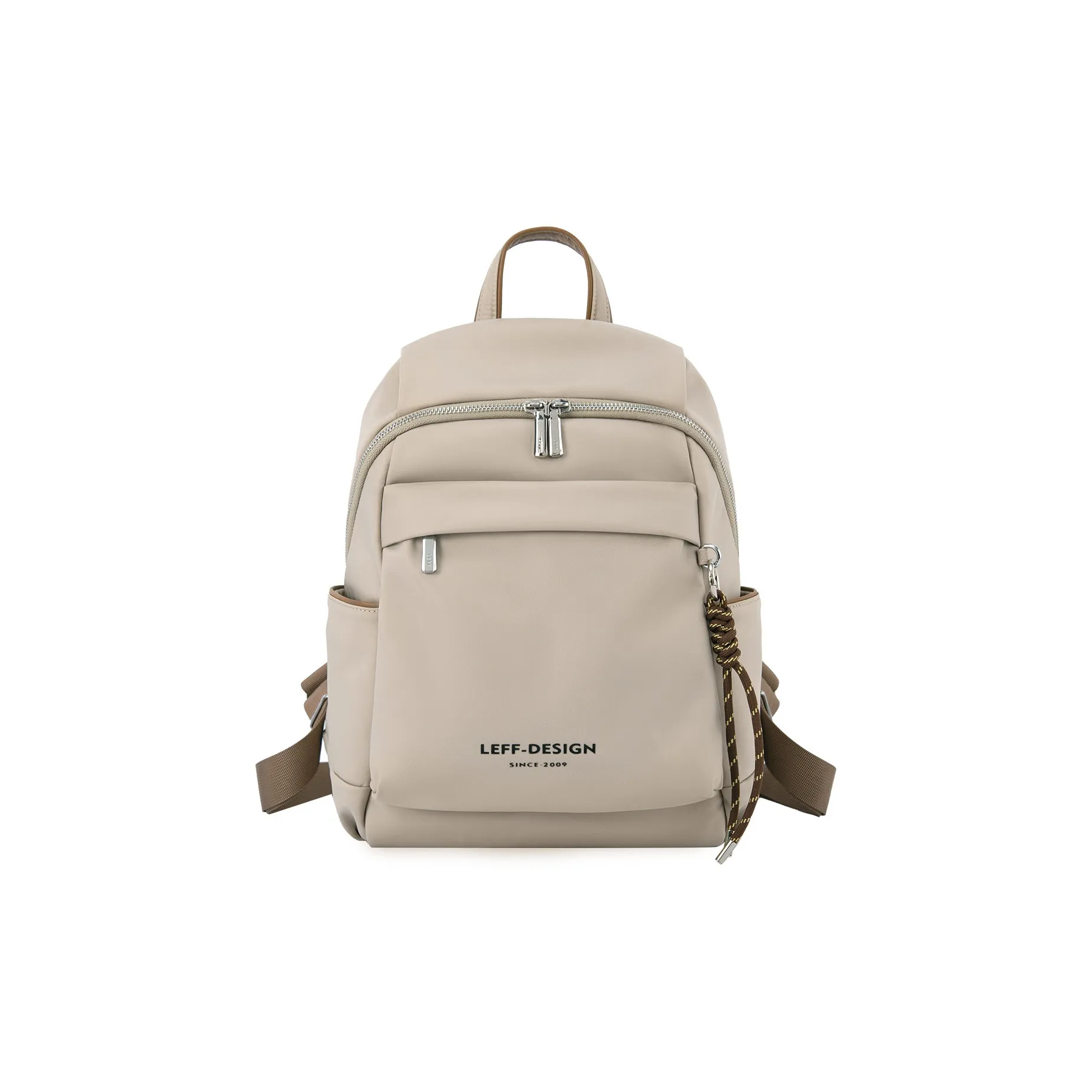 LEFF Fabric Backpack Women's Solid Color