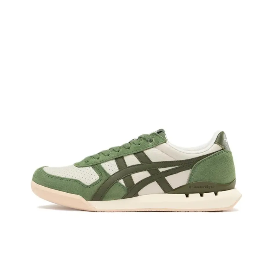Onitsuka Tiger Ultimate 81 Anti Slip Wear Resistant Low Top Casual Shoes Unisex Green