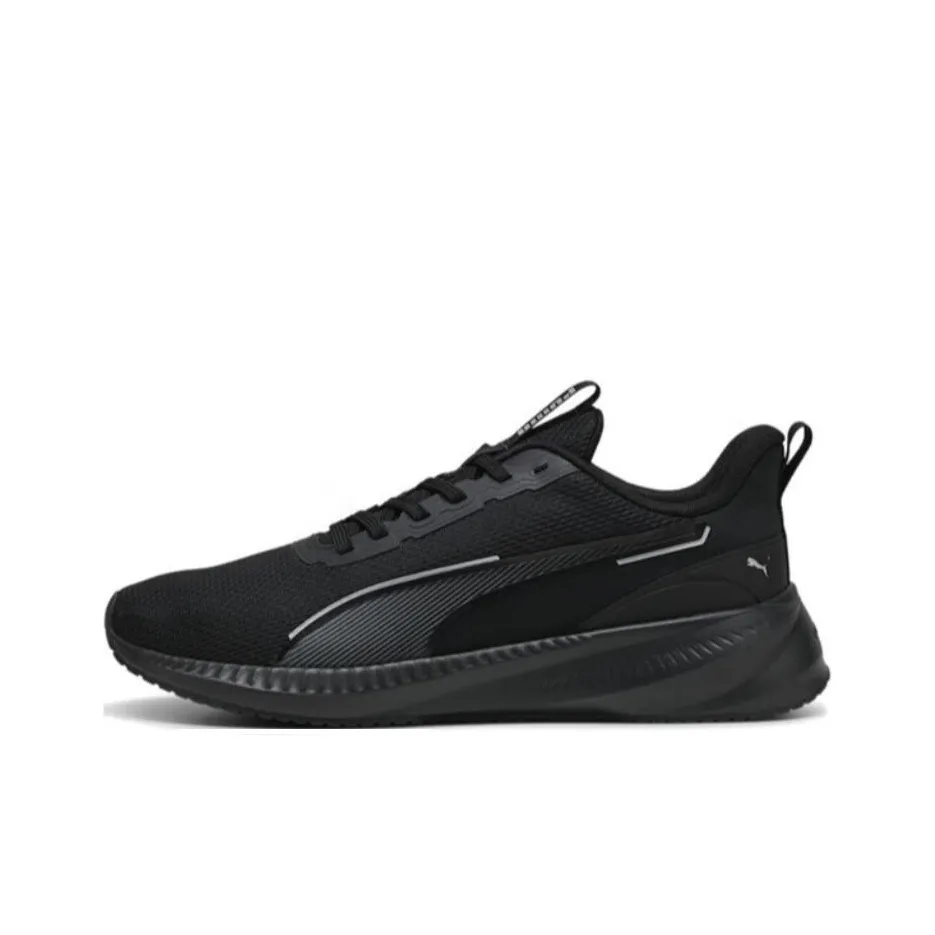 PUMA Flyer Lite Slip-Resistant Abrasion-Resistant Low-Top Беговые кроссовки Мужские Черные