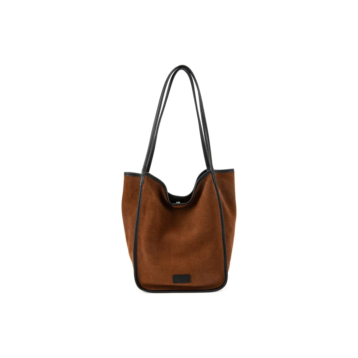 VENOF Cow Leather Tote Bag Shopping Bag Shoulder Bags Medium Size Women's Coffee/Rebrown/Royal Red