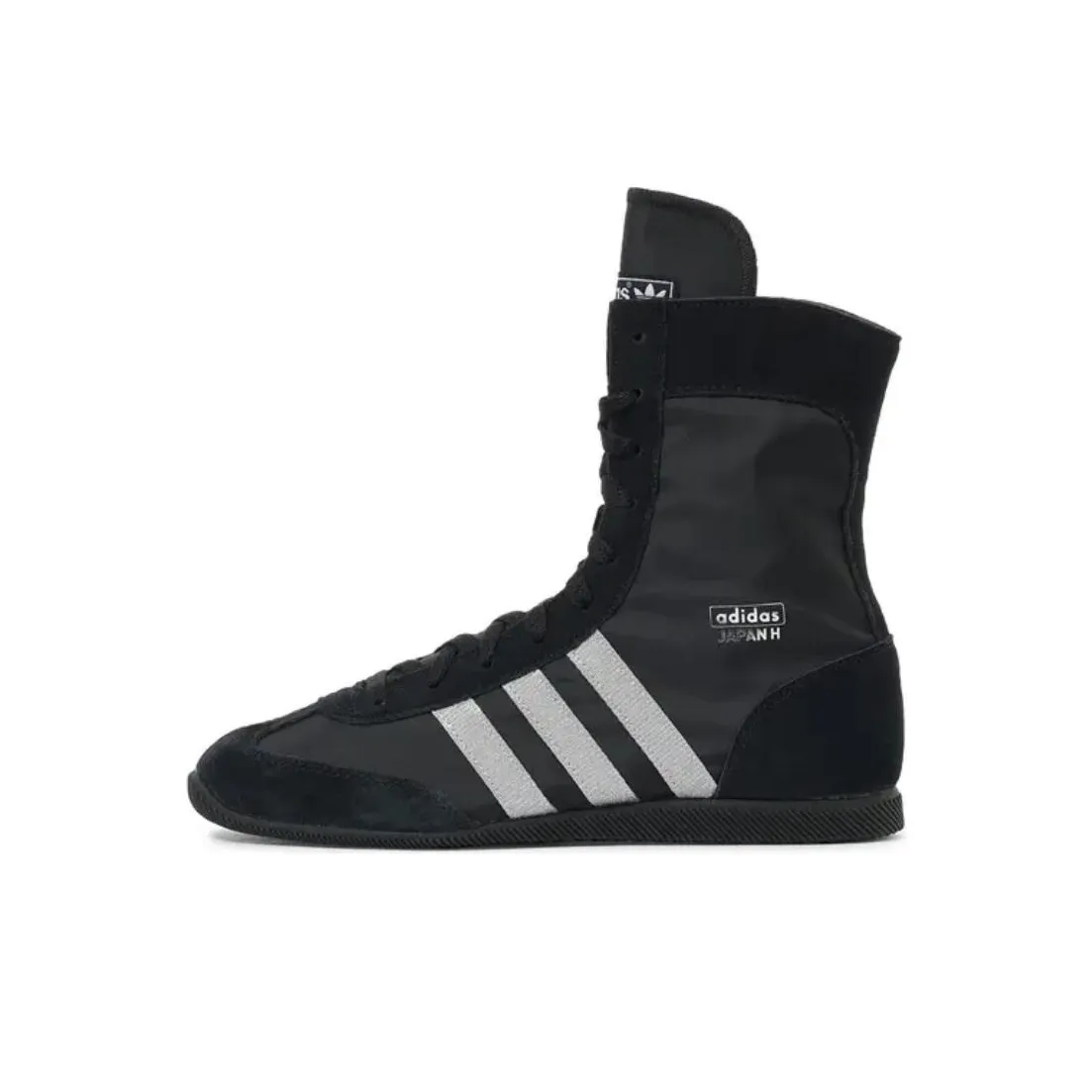 Adidas Japan Mid Black Silver Metallic Women's