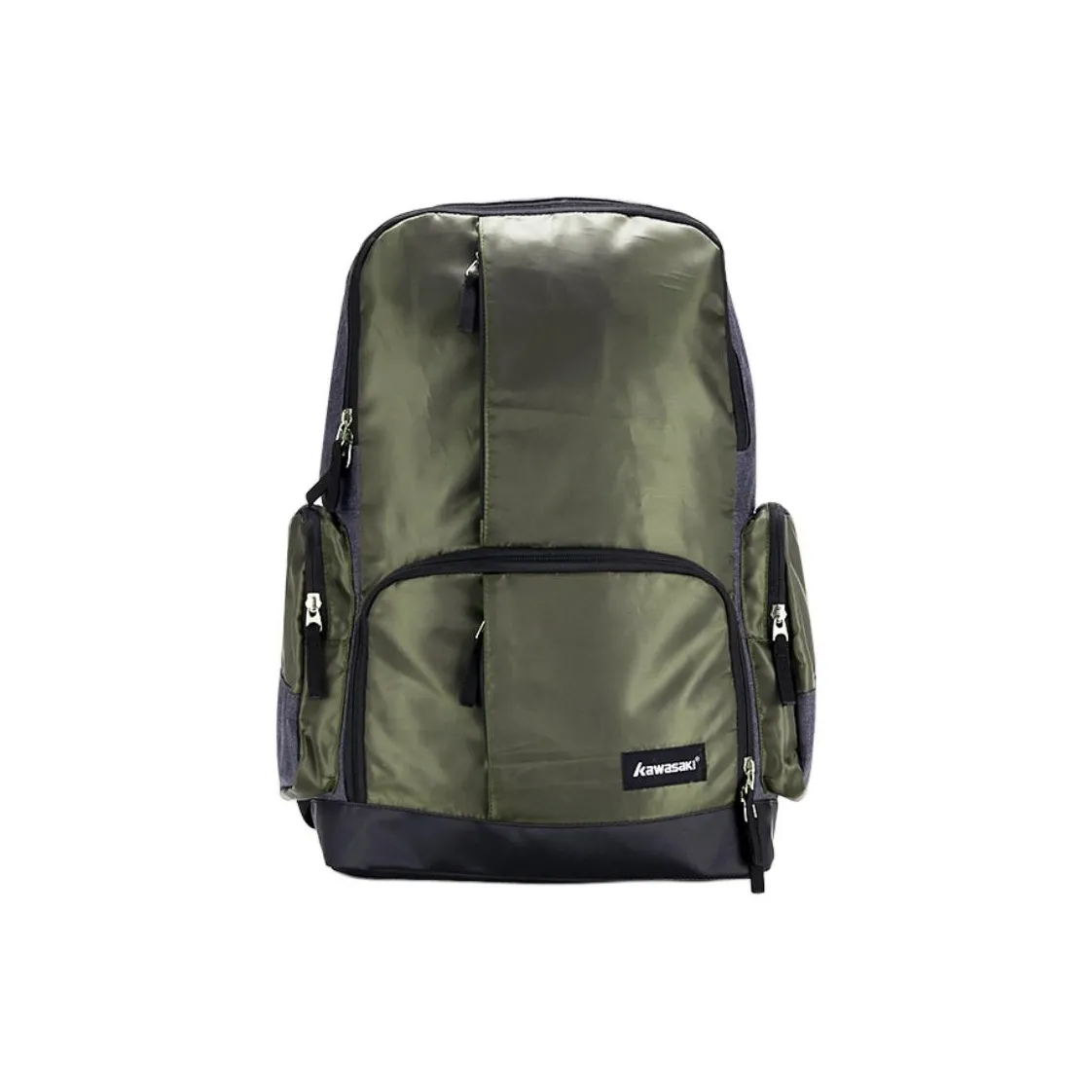 Kawasaki PU (полиуретан) рюкзак унисекс армейский зеленый
