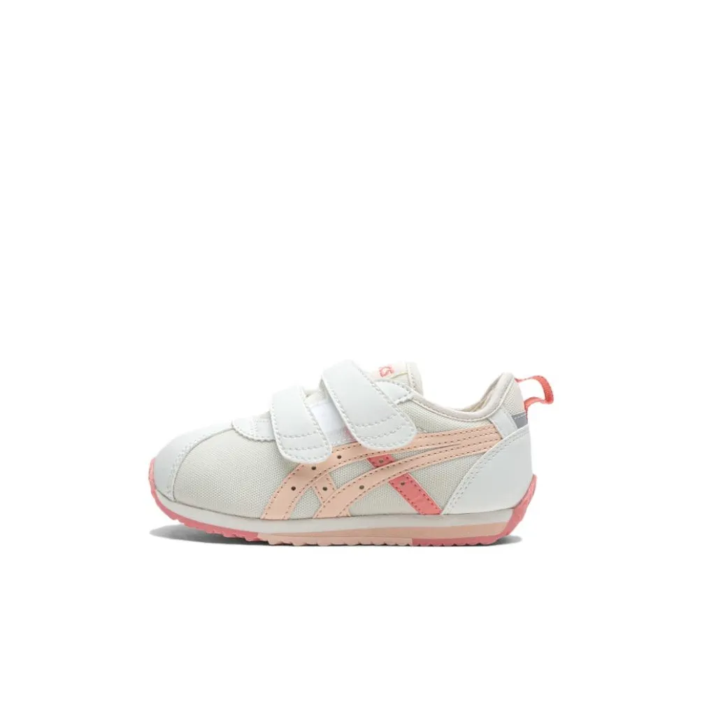 Asics Cotla Амортизация Низкий Топ KIDS Lifestyle Shoes Бежевый Розовый Дети Возраст 3-7 Лет