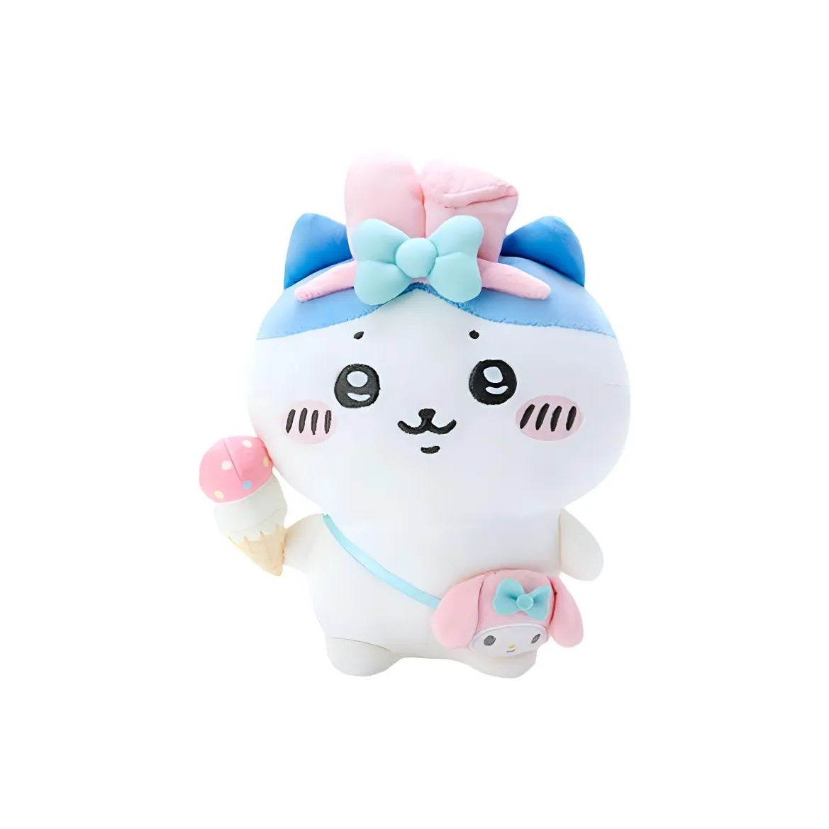 Sanrio My Melody Chiikawa Sanrio My Melody Chiikawa Collaboration Collection Dolls Plush Doll 23cm Height