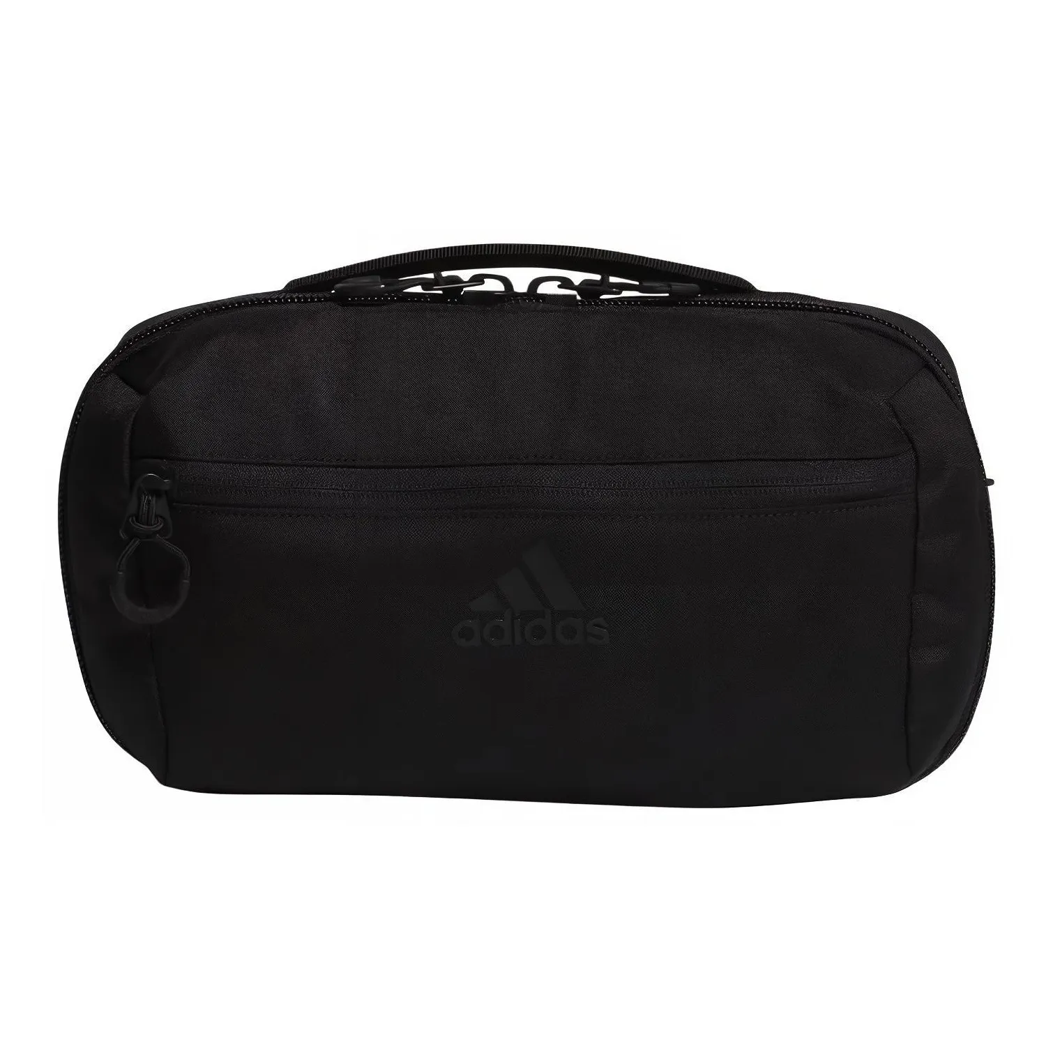 adidas Lite Nylon Fabric Fanny Pack Sling Bags Regular Unisex Black