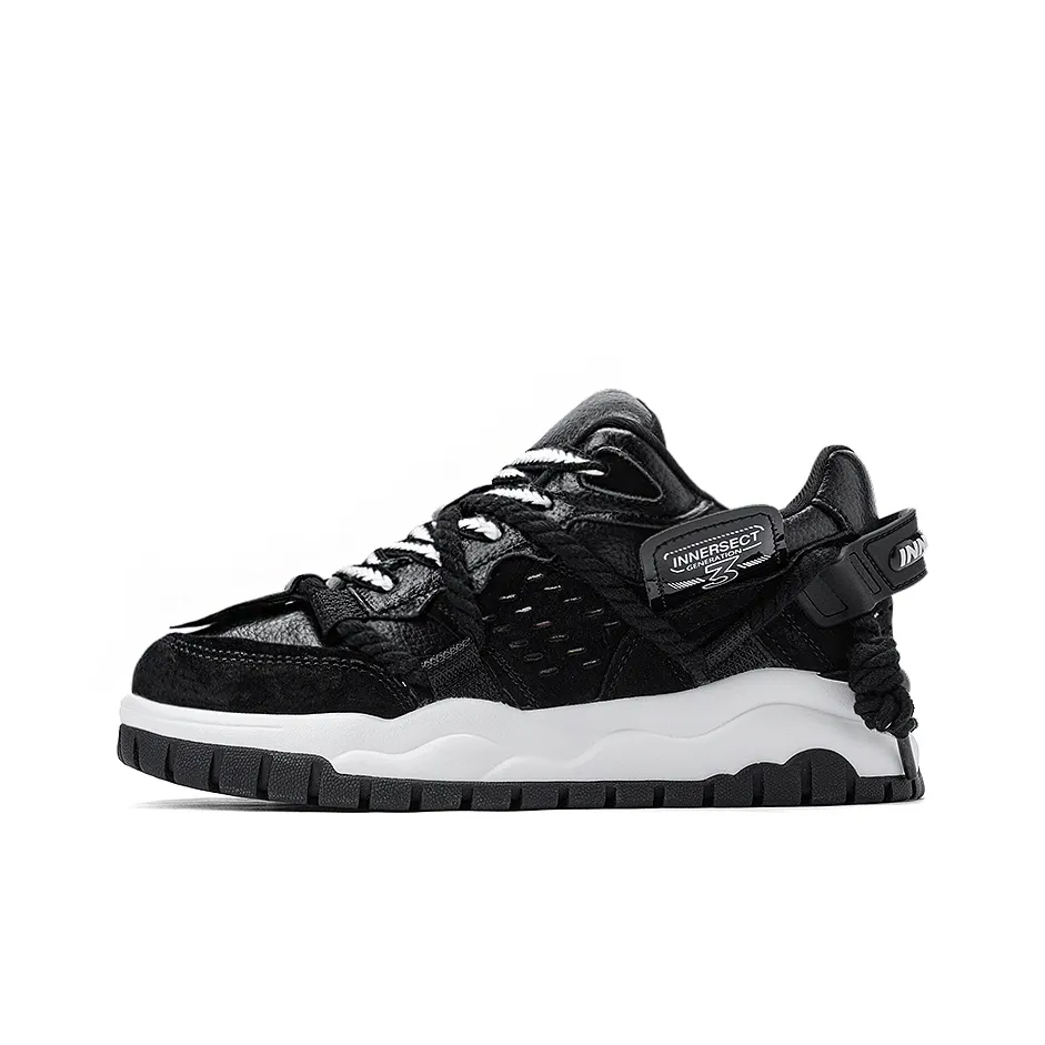 INNERSECT The Series Of All Things In The World Coverage Anti-Slip And Wear-Resistant Low-Top Skateboard Shoes Men's