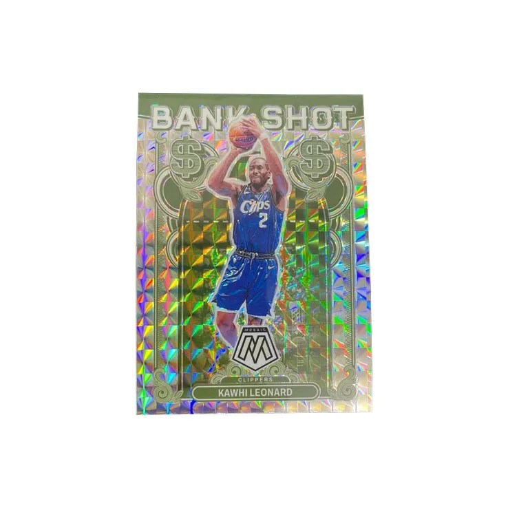 PANINI 2023 24 Kawhi Leonard Kawaii Bank Shot Special Card Mosaic Player Card Access Pass Sports Cards 1 Pc