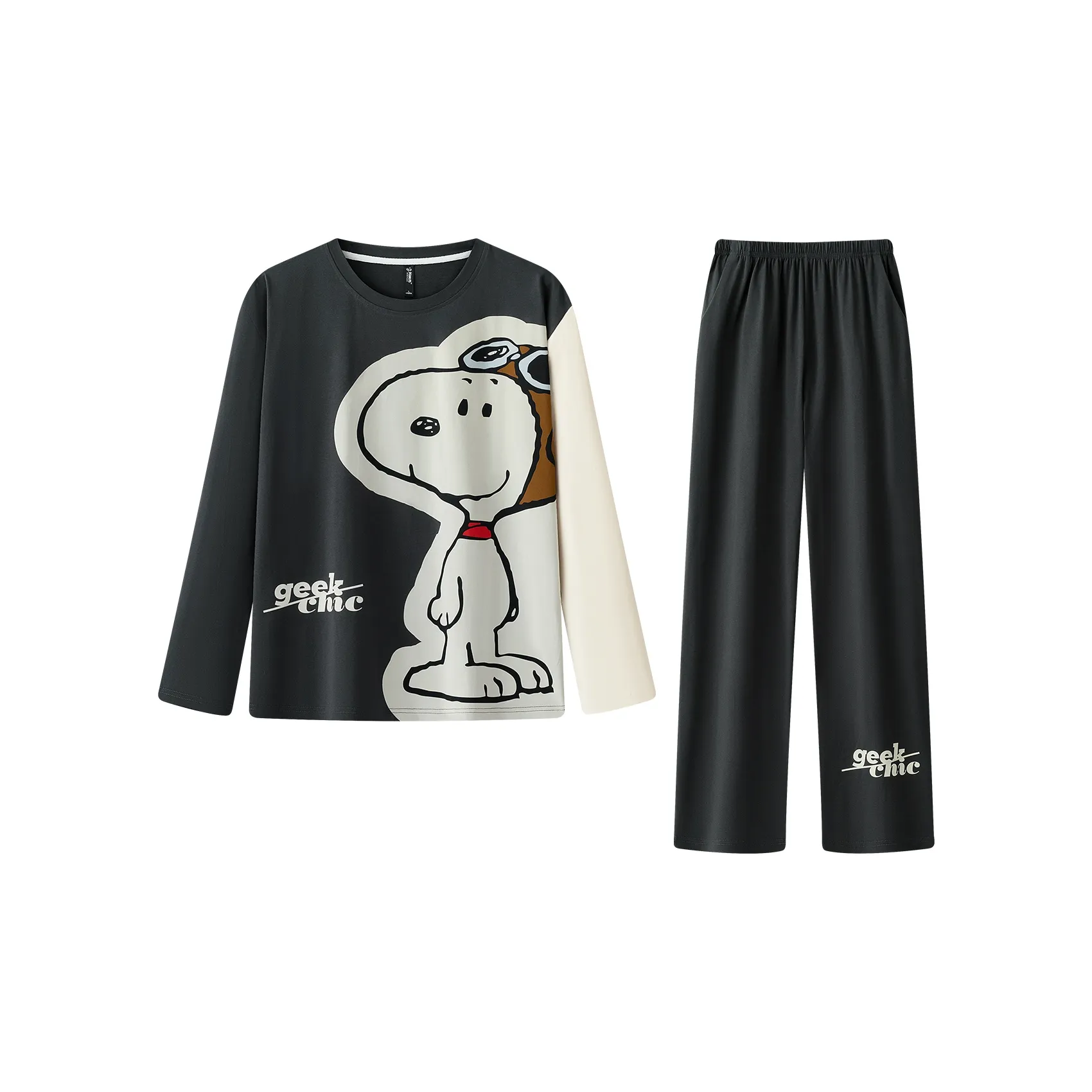 Gongdie X SNOOPY Pajama Комплект Мужской Серый