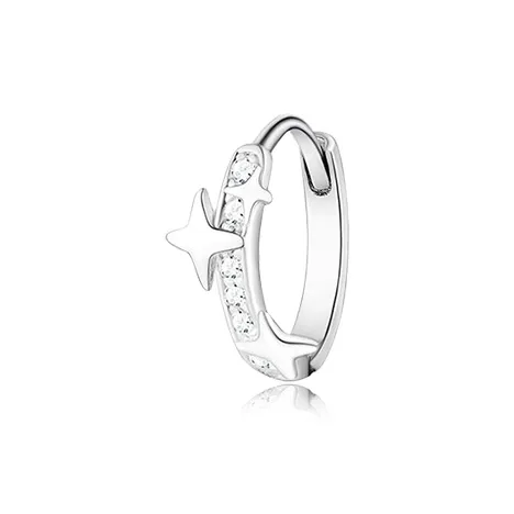 WANLIACC Сплав Искра Звезда Серьги Мужской