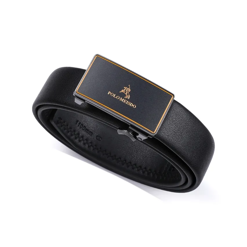 POLOMEISDO Коровья кожа Ремень Кожаные ремни Мужской 3,5CM Greeting Card Writing Service