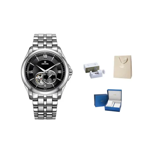 EBOHR Механический Movement Мужские EBOHR Master Collection Часы 42 мм Черные