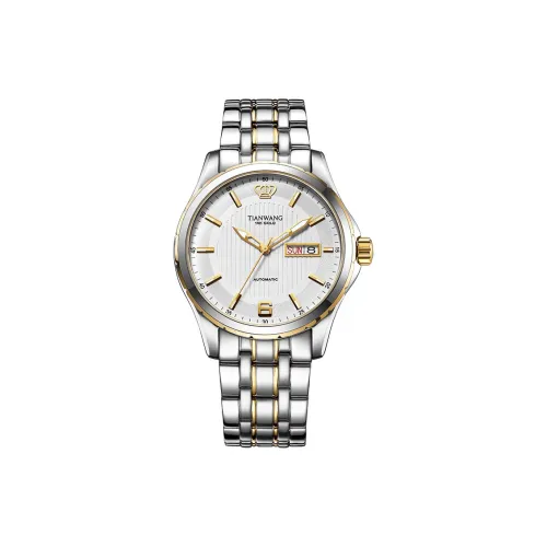TIAN WANG Механический Movement Мужские Горные Часы 41mm*41mm*11mm Белый