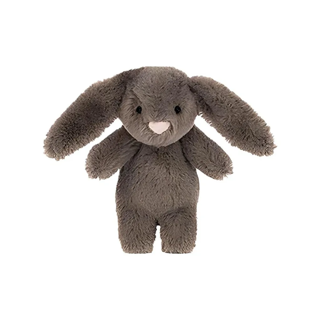 JELLYCAT Shy Collection Кролик Коричневый Трюфель Кукла Плюшевая Подвеска 11 см Высота