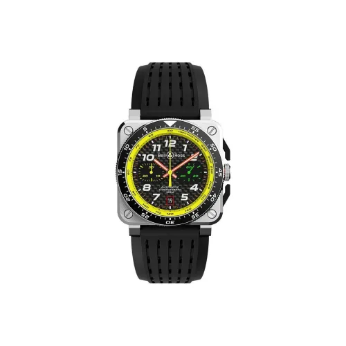 BELL & ROSS Автоматический Механический Часы Мужские Movement 42 мм Черные