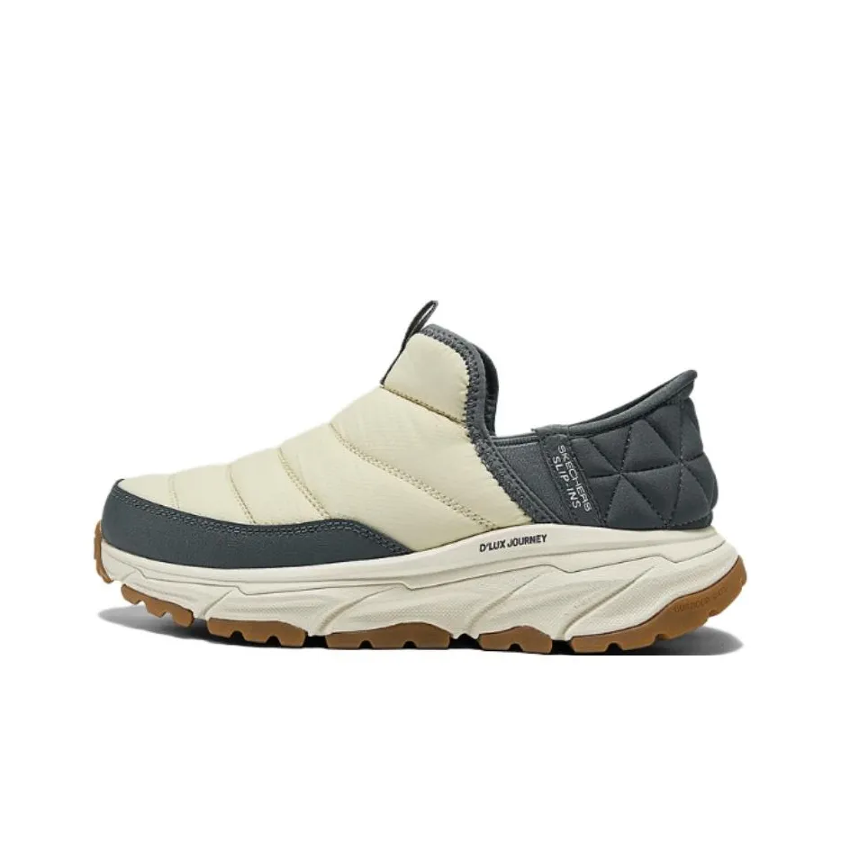 Skechers Abrasion Resistant Low Top Trekking Shoes Women's Natural