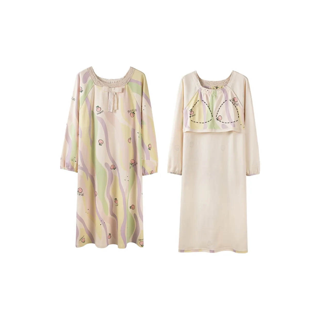 DanceBees Pajama Set Women's Image Color