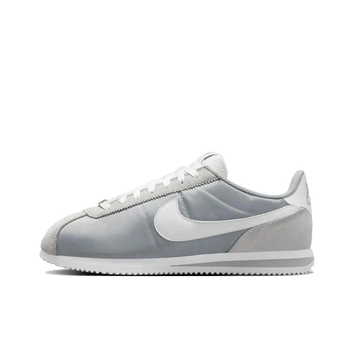 Nike Cortez Textile Flat Silver White